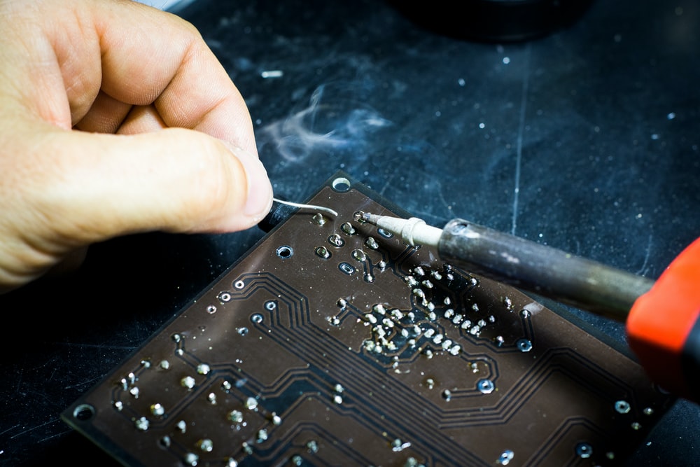a person providing electronic design services.