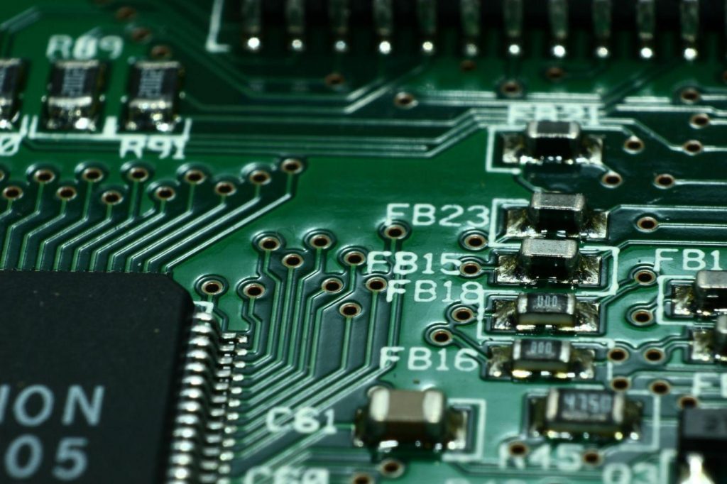 A PCB assembly board