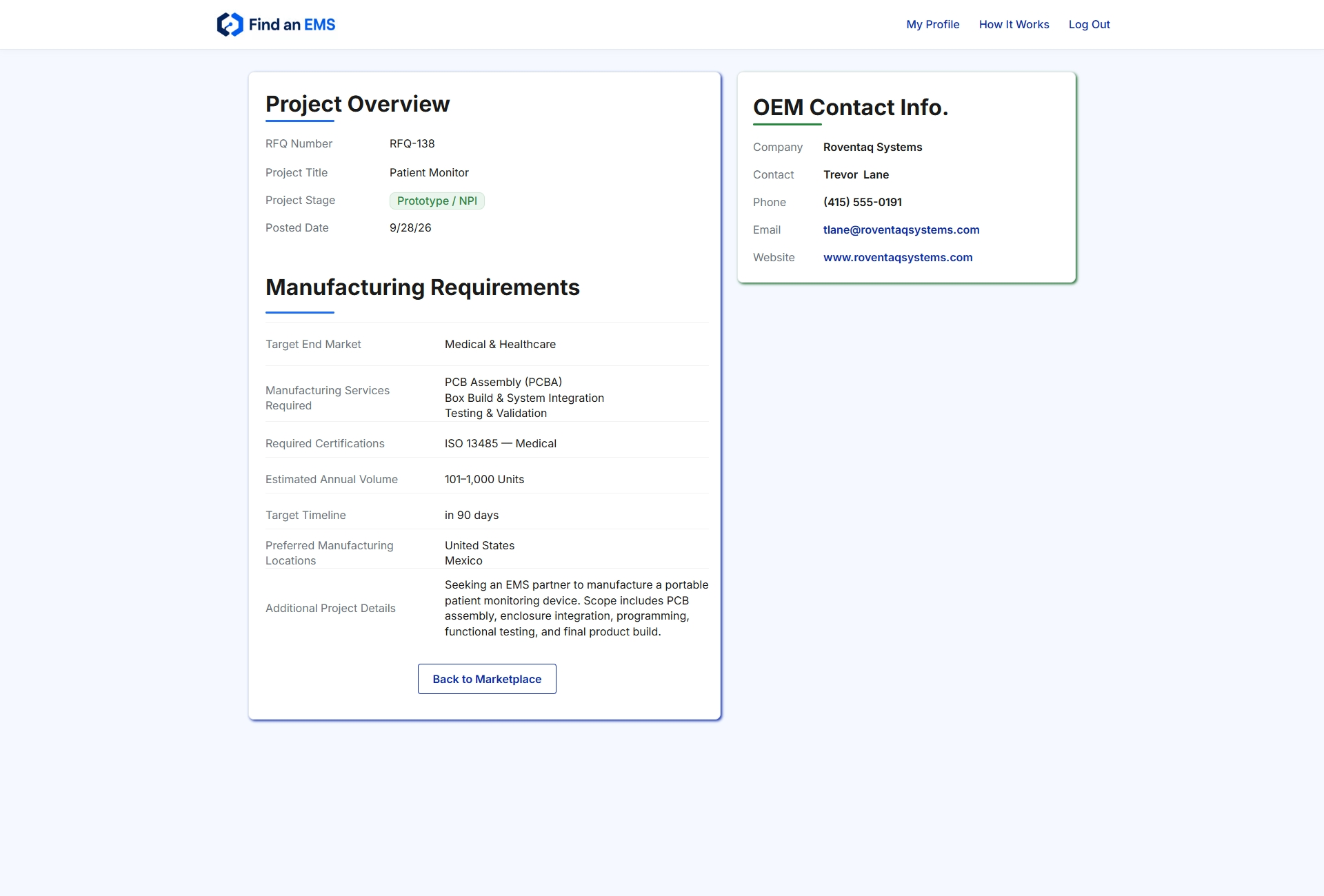 Project Overview preview